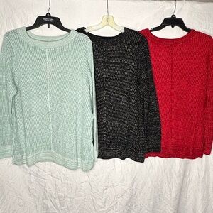 3 new with tags sweaters